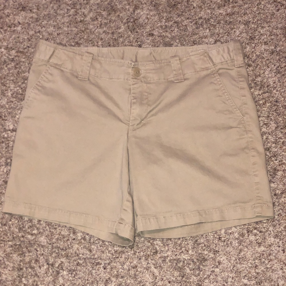 London Jean Khaki Shorts